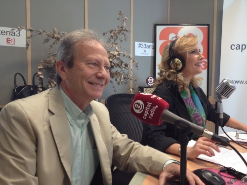 Nieves Herrero y Pepe Plana en Capital Radio
